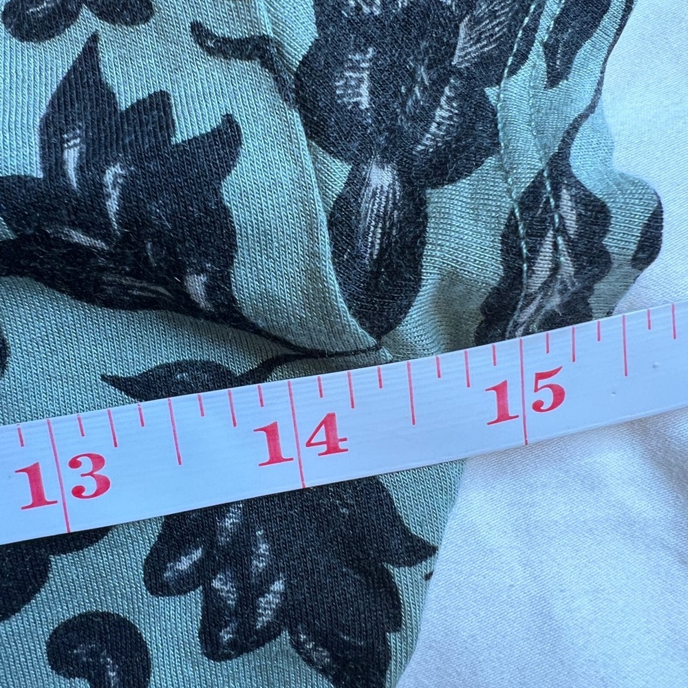 Peruvian Connection Black & Green Floral Fit & Flare Mini Dress - Picture 4 of 5